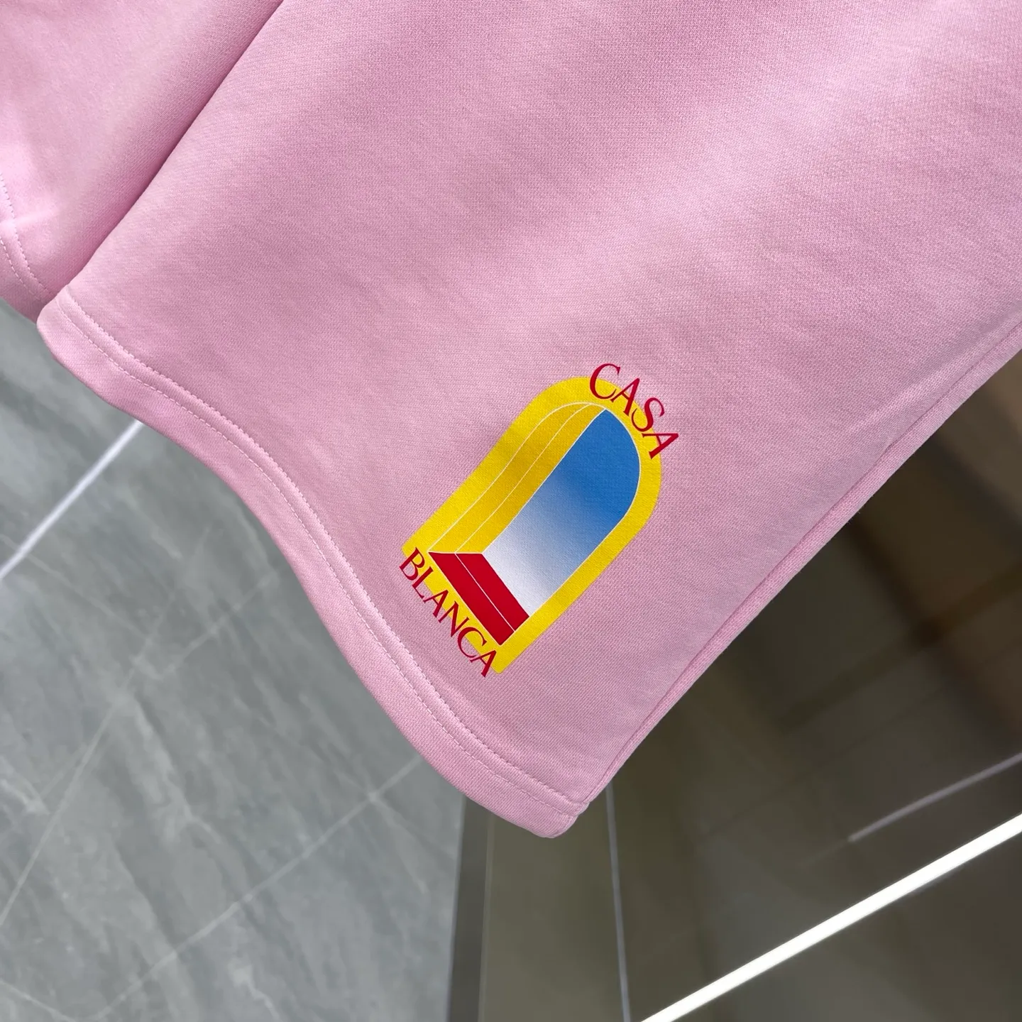 CASABLANCA Logo Factory ：Black White Royal Blue Pink Light Blue Sizes：S M L XL XXL
